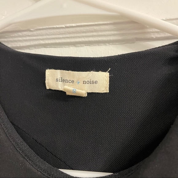 UO Silence+Noise Mesh Inset Muscle Tee Dress Size S - Picture 10 of 11